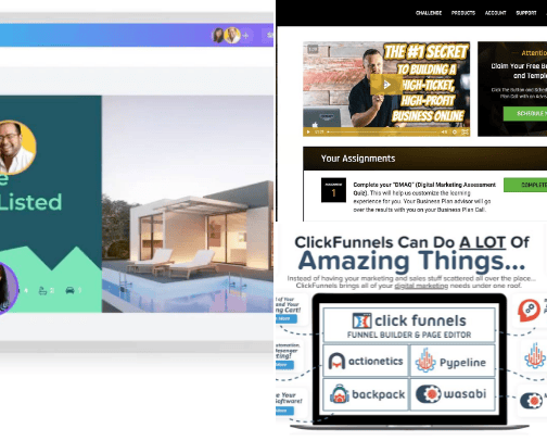 Affiliate Marketing / Business Tools for those who are looking to make extra income cover photo collage