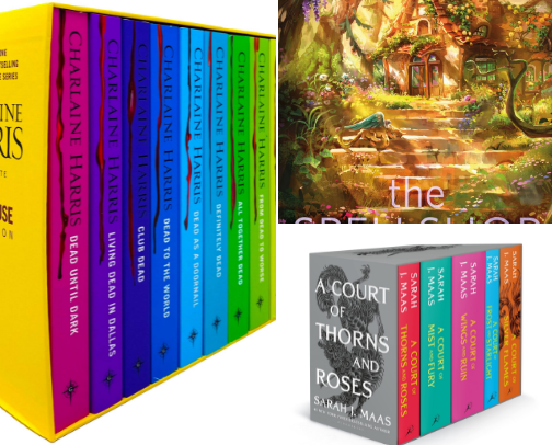 Books, Books, & More Books cover photo collage