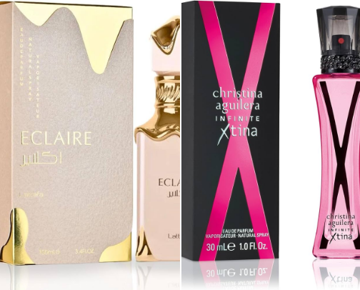 Affordable femme fatale perfumes cover photo collage