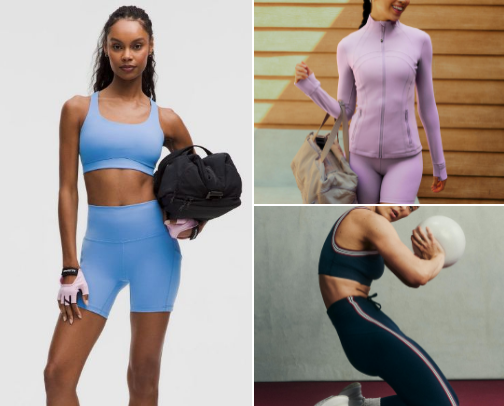 Favorite workout clothes cover photo collage