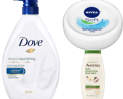 Say goodbye to dry winter skin and hello to silky-smooth hydration with shower gels packed with nourishing ingredients and irresistible fragrances cover photo collage