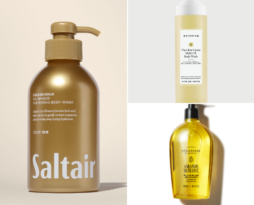 Shower must haves cover photo collage