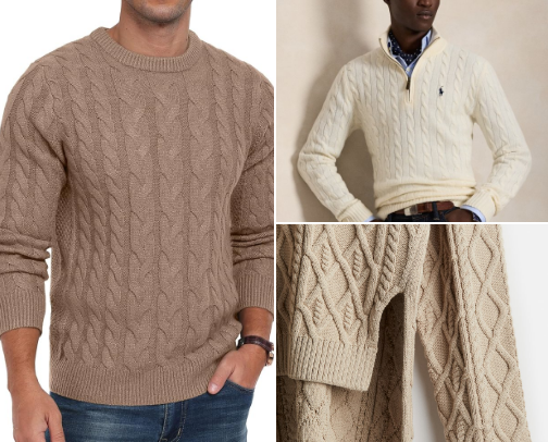 10 Cozy & Trendy Sweaters for Men cover photo collage