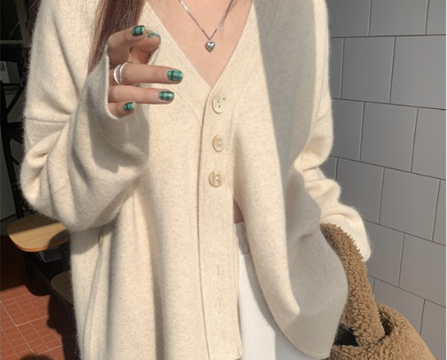 Cardigan Rajut Ala Korean Style cover photo collage