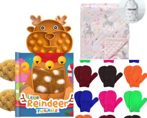 Toddler/ baby winter must haves cover photo collage