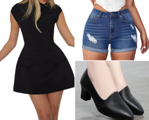 Clothing & Fashion Dressing for women & girls. cover photo collage