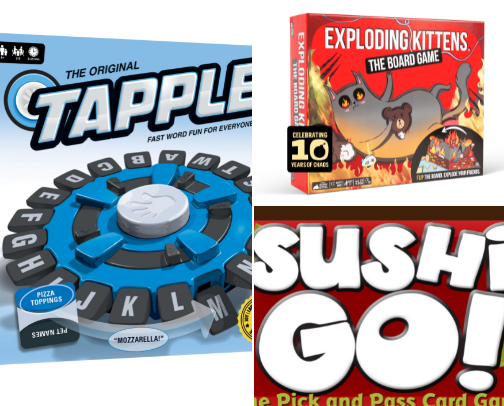 Game night cover photo collage