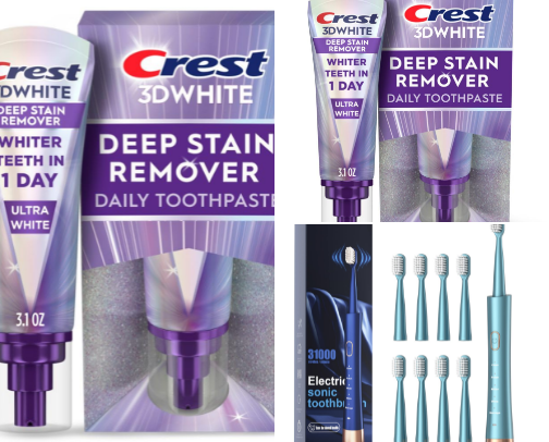 Teeth cover photo collage