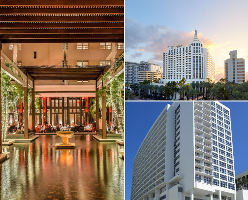 Fave Miami Hotels cover photo collage