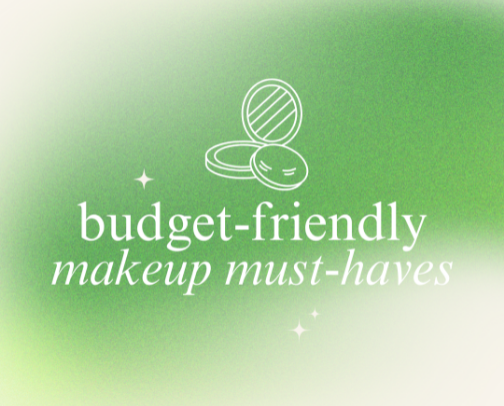 makeup essentials ✿ budget friendly! cover photo collage