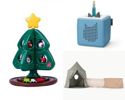 Toddler Christmas Gift Ideas cover photo collage