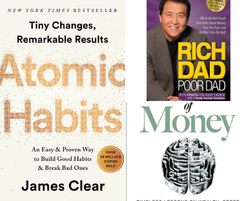 My Favorite Book Recs cover photo collage