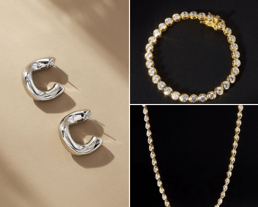 Jewelry ✨ cover photo collage