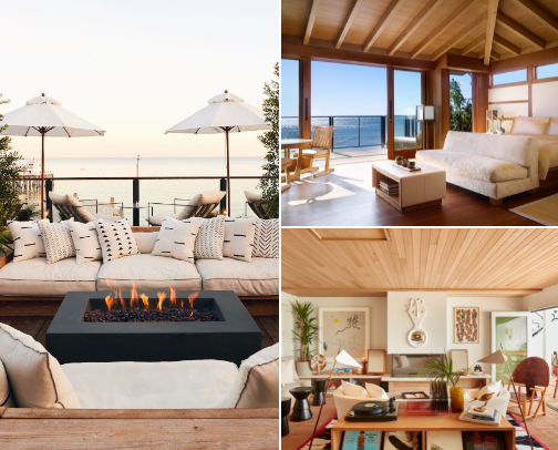 The Best Coastal California Hotels for Design Lovers cover photo collage