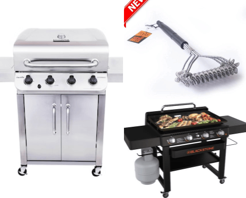 Things for the backyard cover photo collage