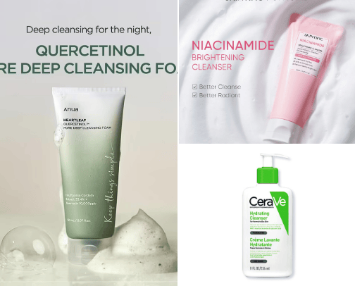 FACE WASH cover photo collage