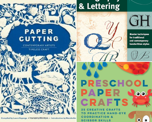 Crafting Books for Adults and Kids cover photo collage