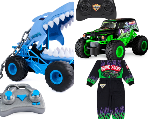 Monster Jam Finds!! cover photo collage