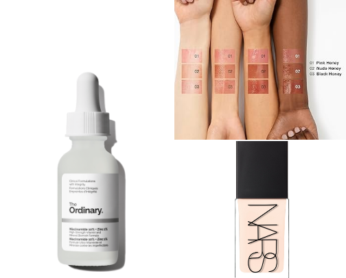 My favorite beauty recs cover photo collage