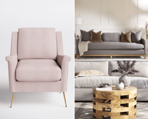 Living room furniture, details and decorations🛋️📺⌛️ cover photo collage