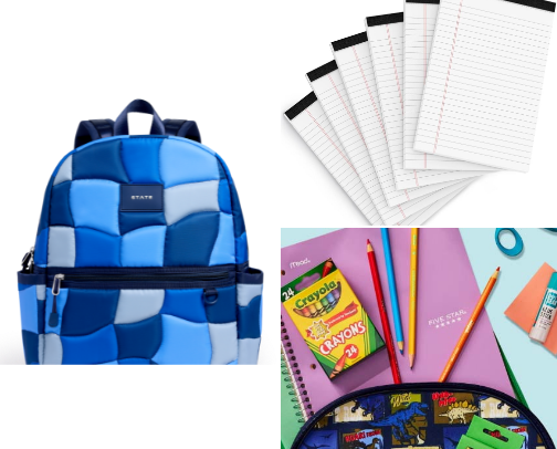 Back to school cover photo collage
