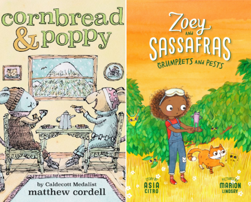 Early Chapter Books cover photo collage