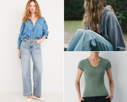 Closet essentials cover photo collage