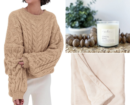 Cozy Vibes For the Fall Season cover photo collage