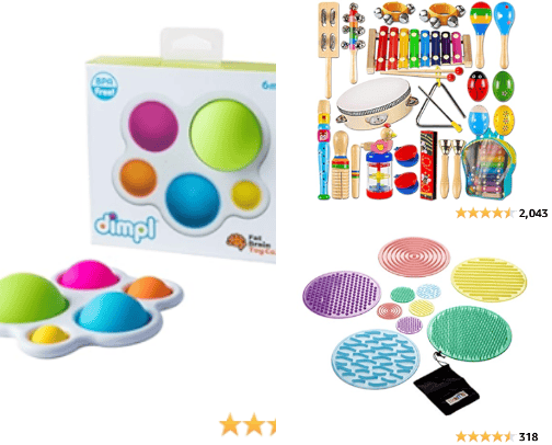 Best Products for Sensory Seeking Kids cover photo collage