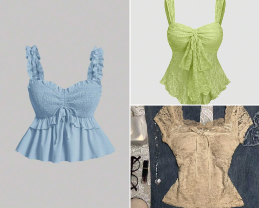 Tops I want to buy but can't as a broke girlie cover photo collage