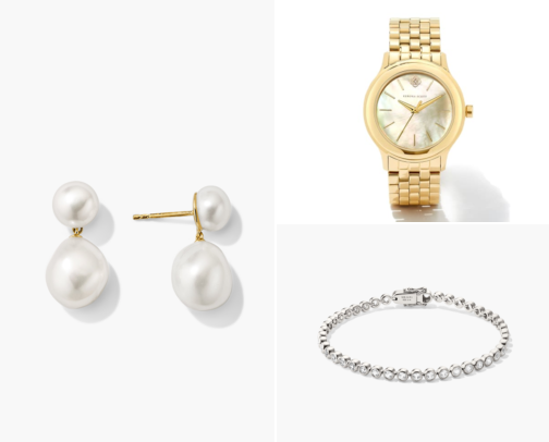 New Year Self-Gift Jewelry: Kendra Scott & Mejuri Pieces to Mark a Promotion or Fresh Start cover photo collage