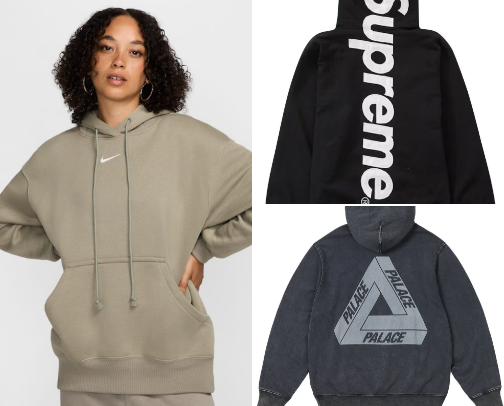 Oversized Hoodie + Baggy Jeans cover photo collage