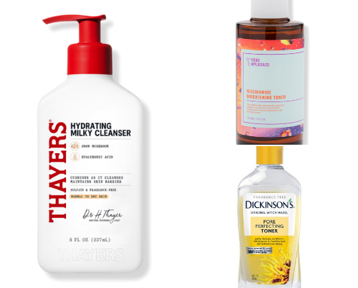 Beauty Products🧴 cover photo collage