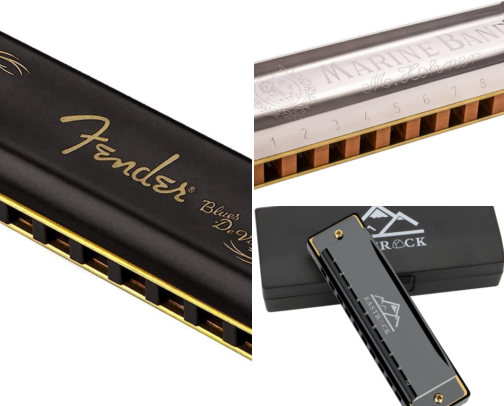 Gifts for Harmonica Players 🎵 cover photo collage