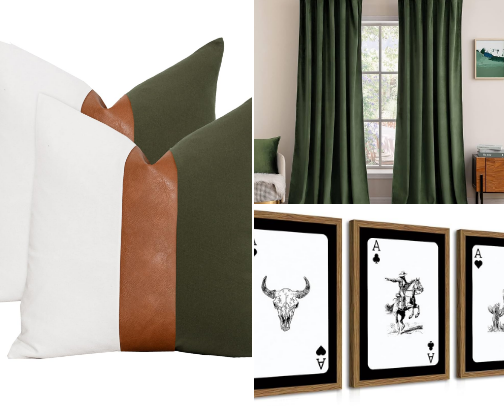 Modern Rustic - Western Living Room cover photo collage