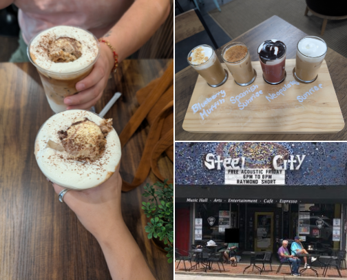 Pville PA Cafes cover photo collage
