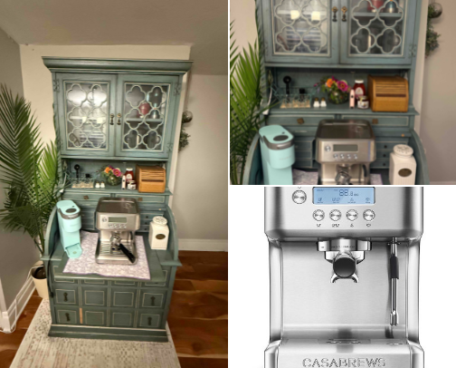My at home coffee bar must haves cover photo collage