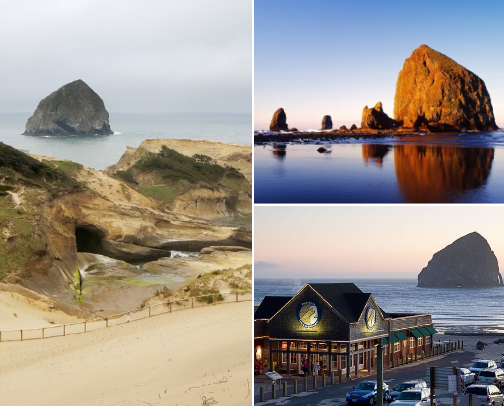 Cape Kiwanda, Remembered cover photo collage