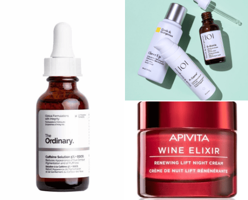 favourite skincare essentials cover photo collage