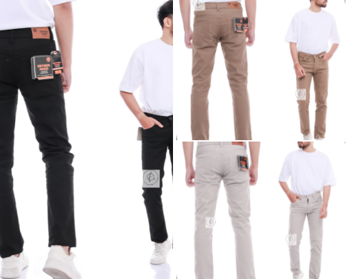 Premium Men's Jeans – Masculine & Stylish cover photo collage