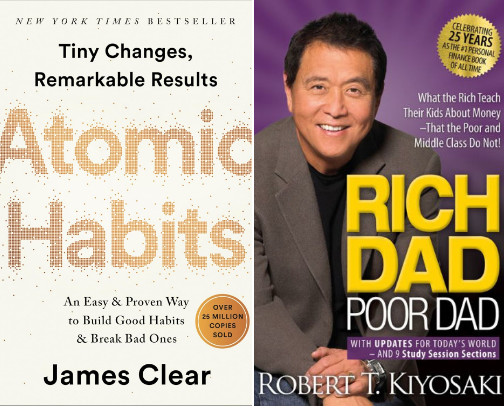 Books That Changed How I Think About Money, Business, and Life cover photo collage
