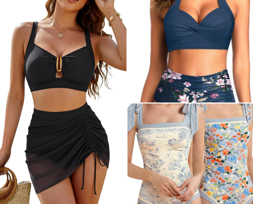 ⛱︎ Best Swimsuits And Bikinis cover photo collage