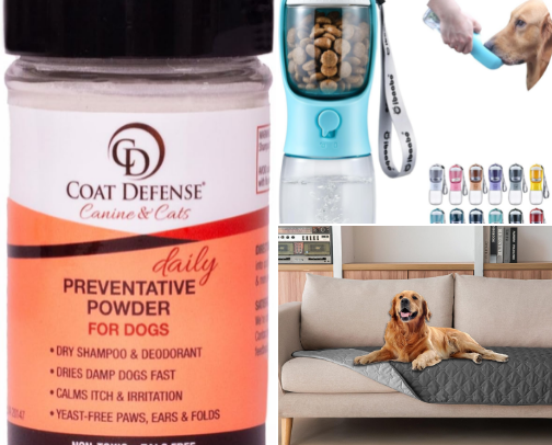 Allergy-Friendly Pet Products I Trust and Use cover photo collage