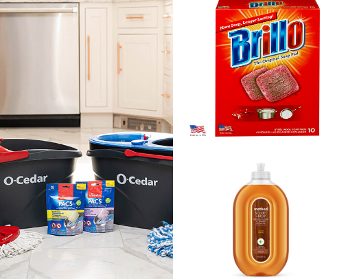 A clean house cover photo collage