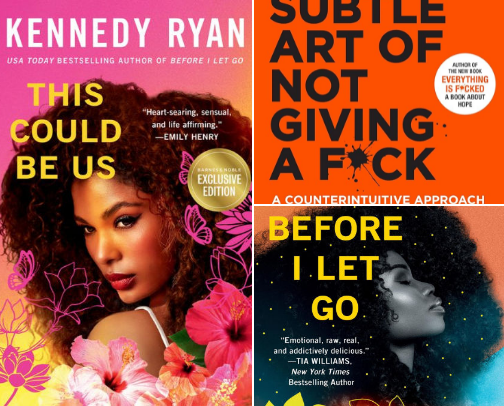 My favorite book recs cover photo collage