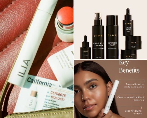 Non toxic beauty & skincare cover photo collage