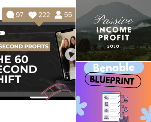 Top Courses & Tools for Building Online Income cover photo collage
