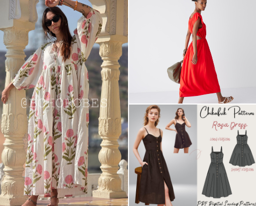 Dresses 👗 cover photo collage