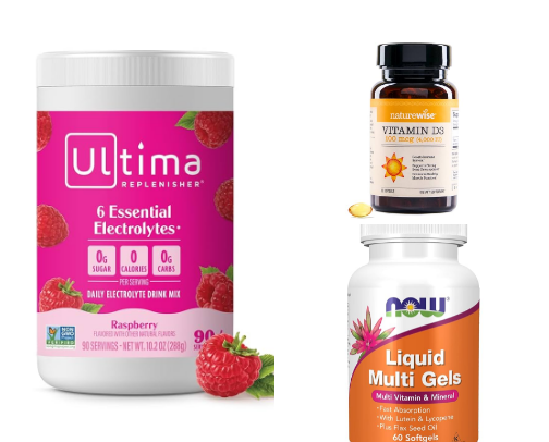 GLP-1 Must Haves to Feel Great cover photo collage