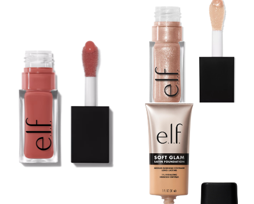 Elf Makeup/ Skincare cover photo collage
